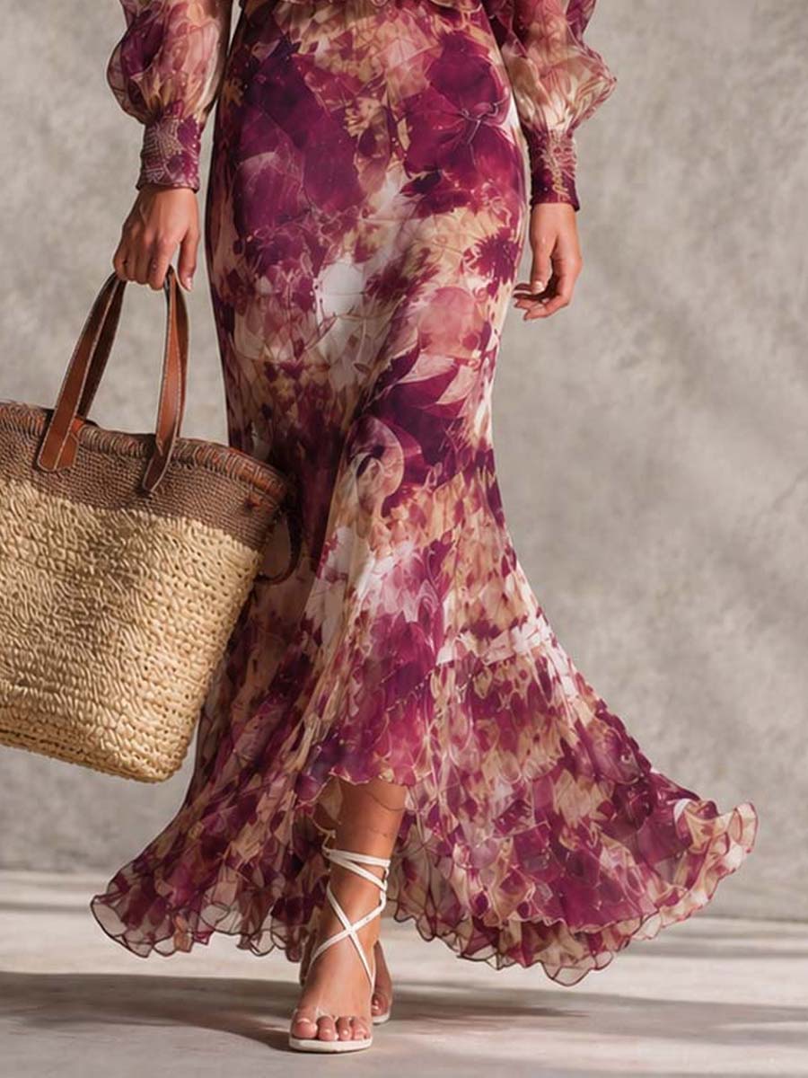 Glorianna™ Floral Off-Shoulder Maxi Dress