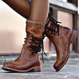 Imogen™ Studded Lace-Up Boots
