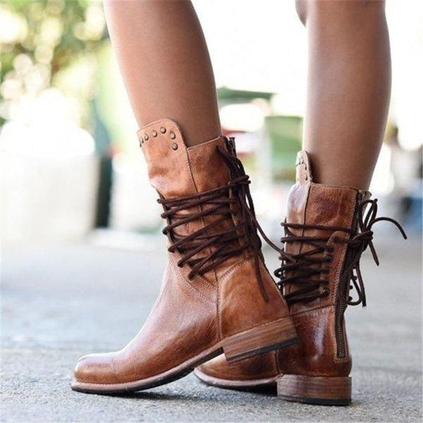 Imogen™ Studded Lace-Up Boots