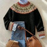 Adaline™ Black Knit Sweater