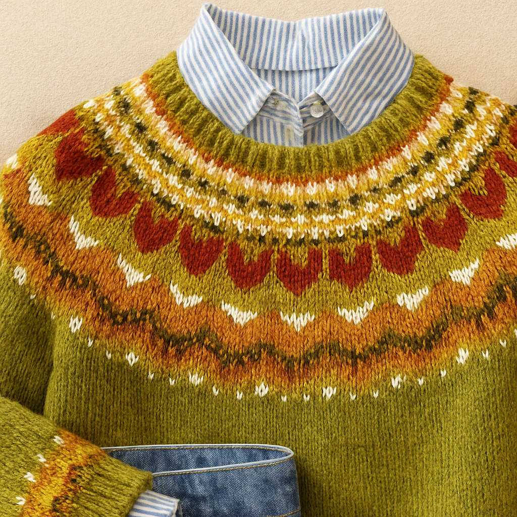 Aeryn™ Vintage-Style Jumper