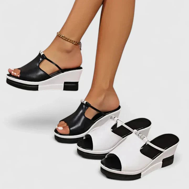 Talitha™ Cushioned Platform Sandals