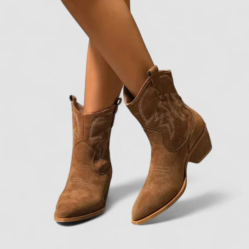 Lillian™ Embroidered Western Boots