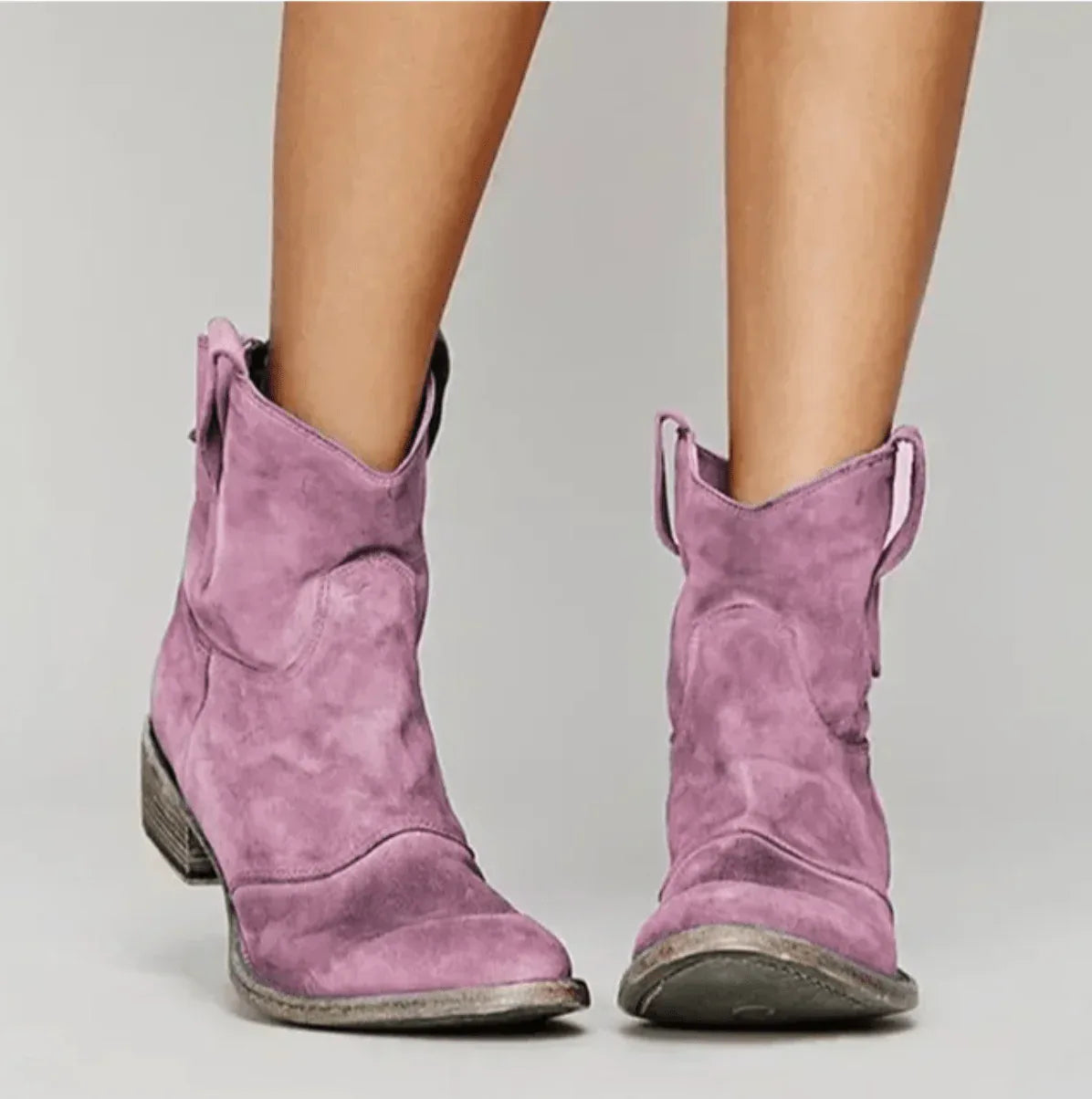 Charlotte™ Side-Zip Suede Boots