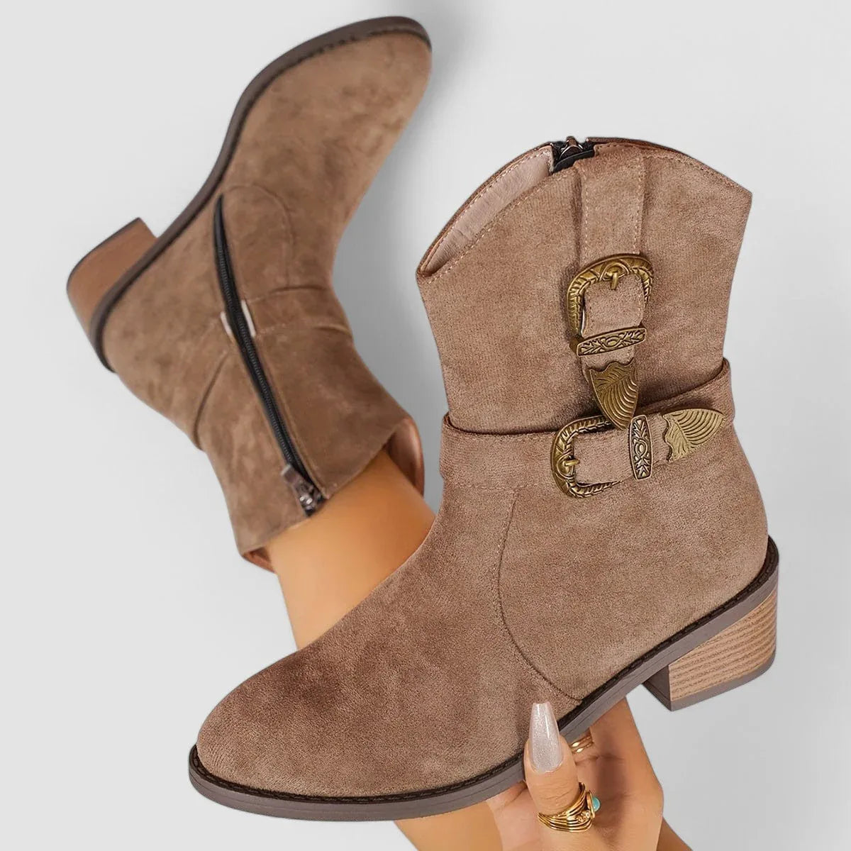 Rosa™ Suede Western Boots
