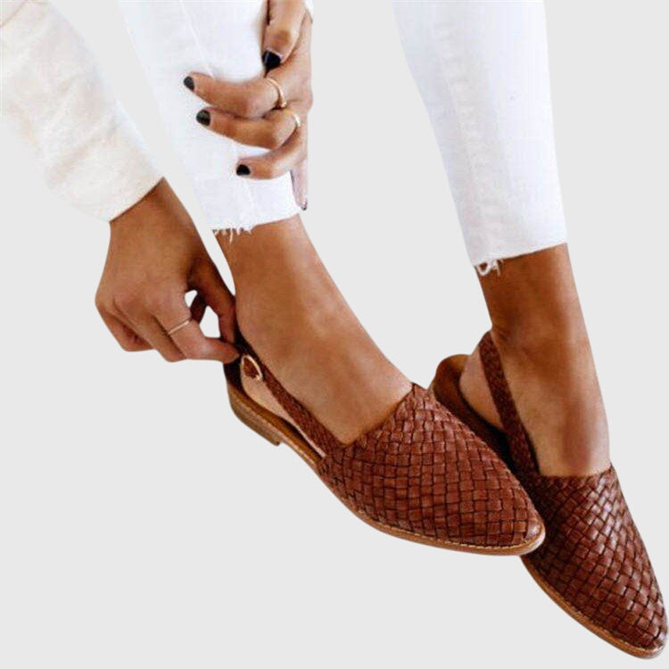 Evelyn™ Woven Slingback Flats