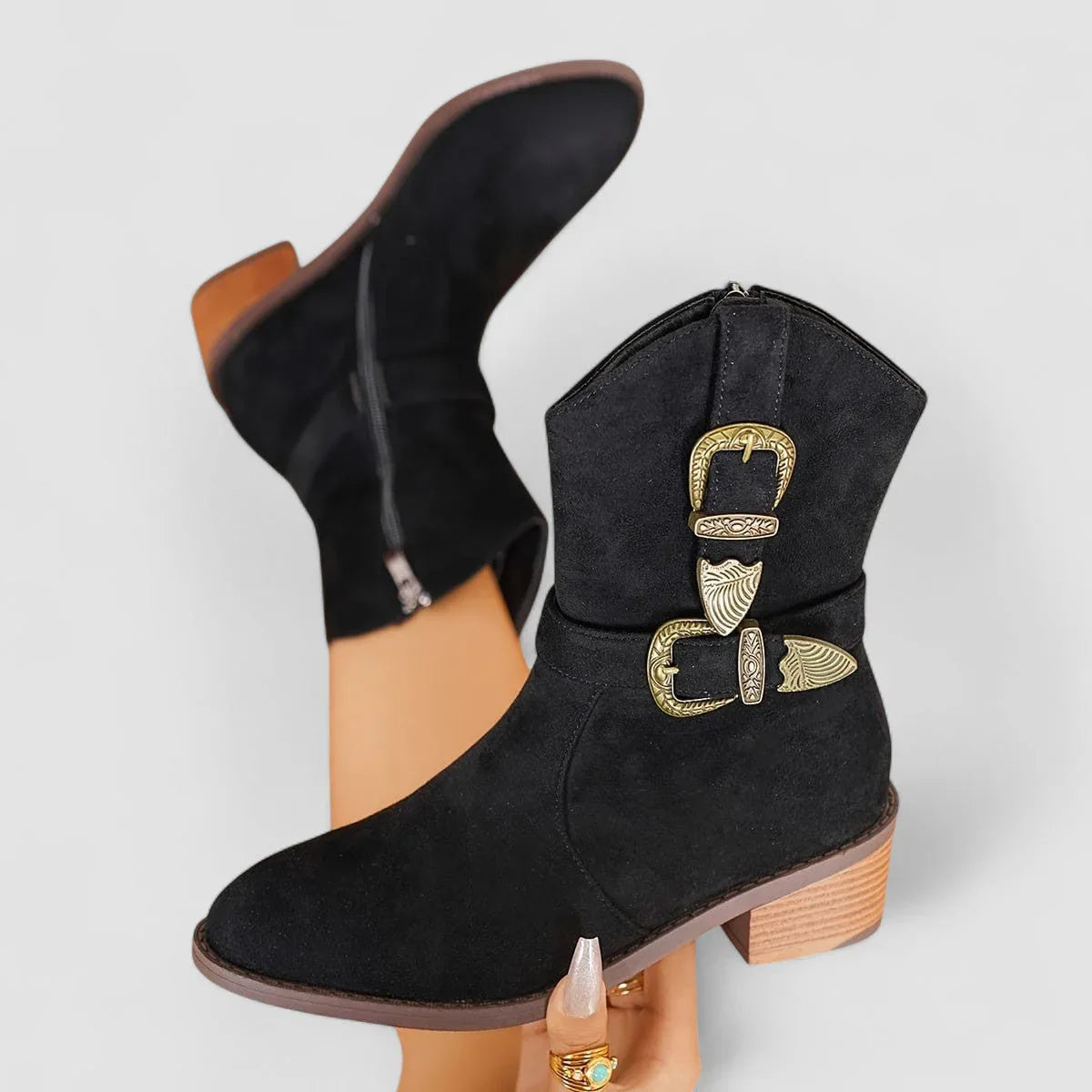 Rosa™ Suede Western Boots